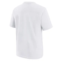 Youth Nike  White Brooklyn Nets Vs Block Essential T-Shirt