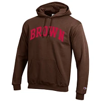 Men's Champion  Brown Bears Basic Arch Fleece Pullover Hoodie