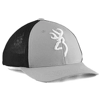 Browning Youth Colstrip Flex Hat - Gray/Black