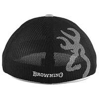 Browning Youth Colstrip Flex Hat - Gray/Black