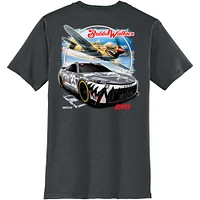 Men's 23XI Racing  Charcoal Bubba Wallace U.S. Air Force Car T-Shirt