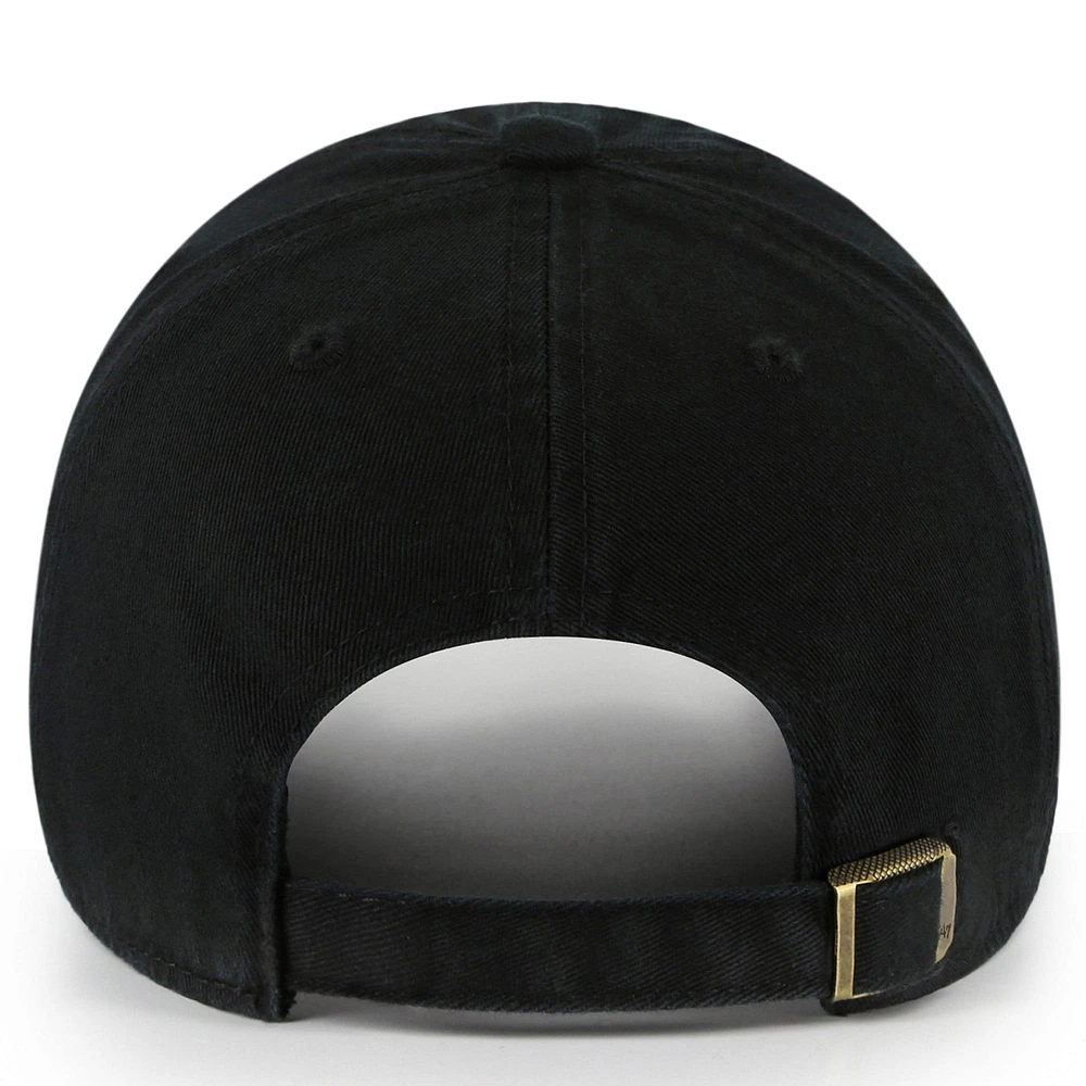 Men's '47  Black Bubba Wallace Clean Up Adjustable Hat