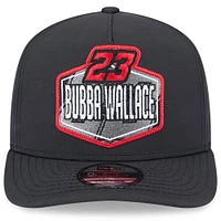 Men's New Era Black Bubba Wallace 9FIFTY Snapback Hat
