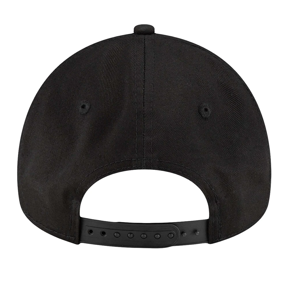 Men's New Era  Black Bubba Wallace Rope A-Frame 9FORTY Adjustable Hat