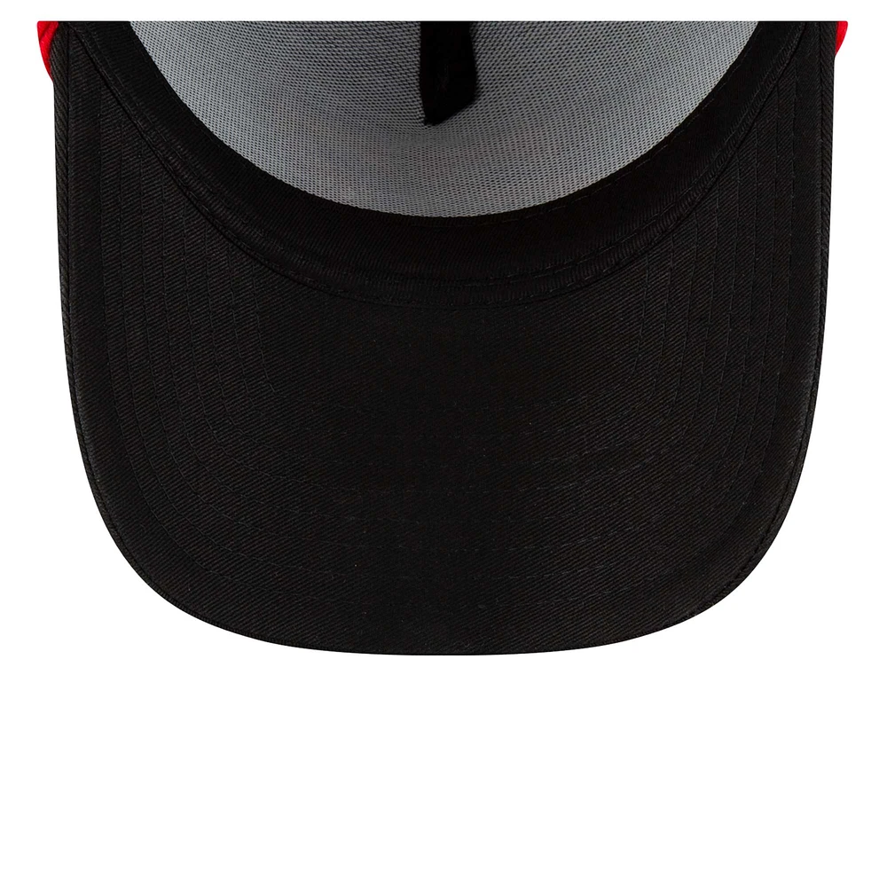 Men's New Era  Black Bubba Wallace Rope A-Frame 9FORTY Adjustable Hat