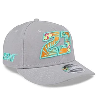 Men's New Era Gray Bubba Wallace Low Profile 9FIFTY Snapback Hat