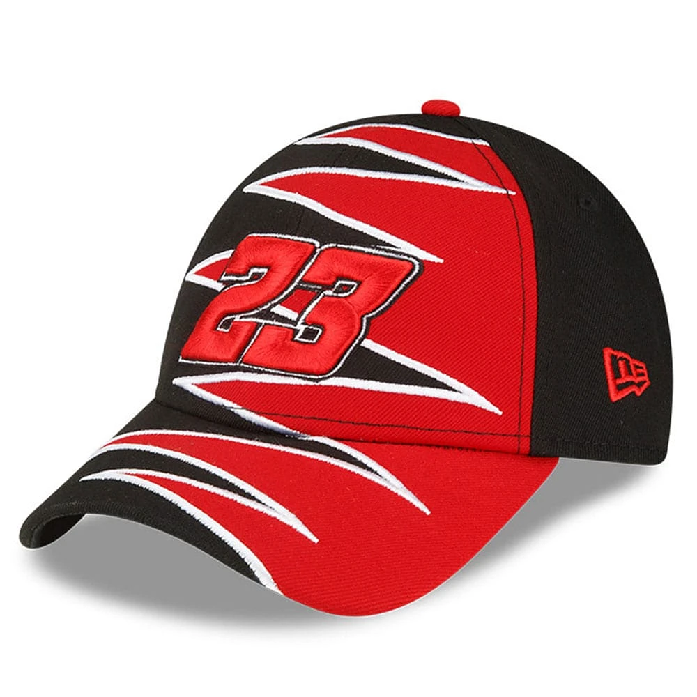 Men's New Era Red/Black Bubba Wallace 9FORTY Zig Zag Snapback Adjustable Hat