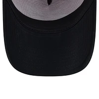 Men's New Era Red/Black Bubba Wallace Rope 9FORTY Trucker Snapback Hat