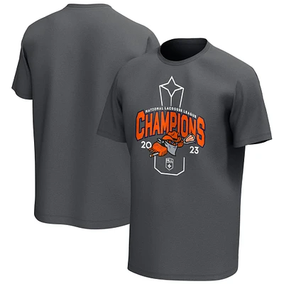T-shirt anthracite Buffalo Bandits Champions de la Coupe NLL 2023 pour homme