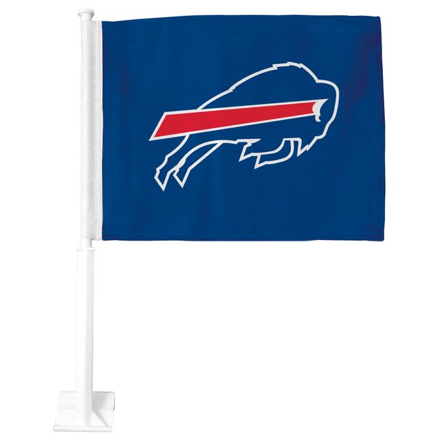 Drapeau de voiture recto-verso de qualité supérieure Blue Buffalo Bills