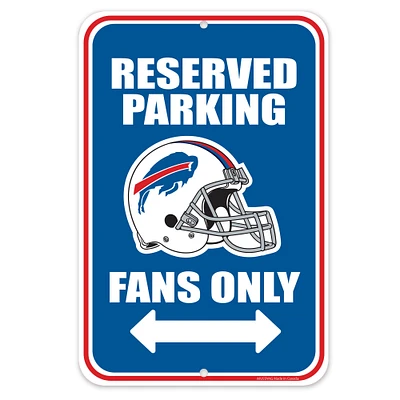 Buffalo Bills 10" x 15" Parking - Enseigne