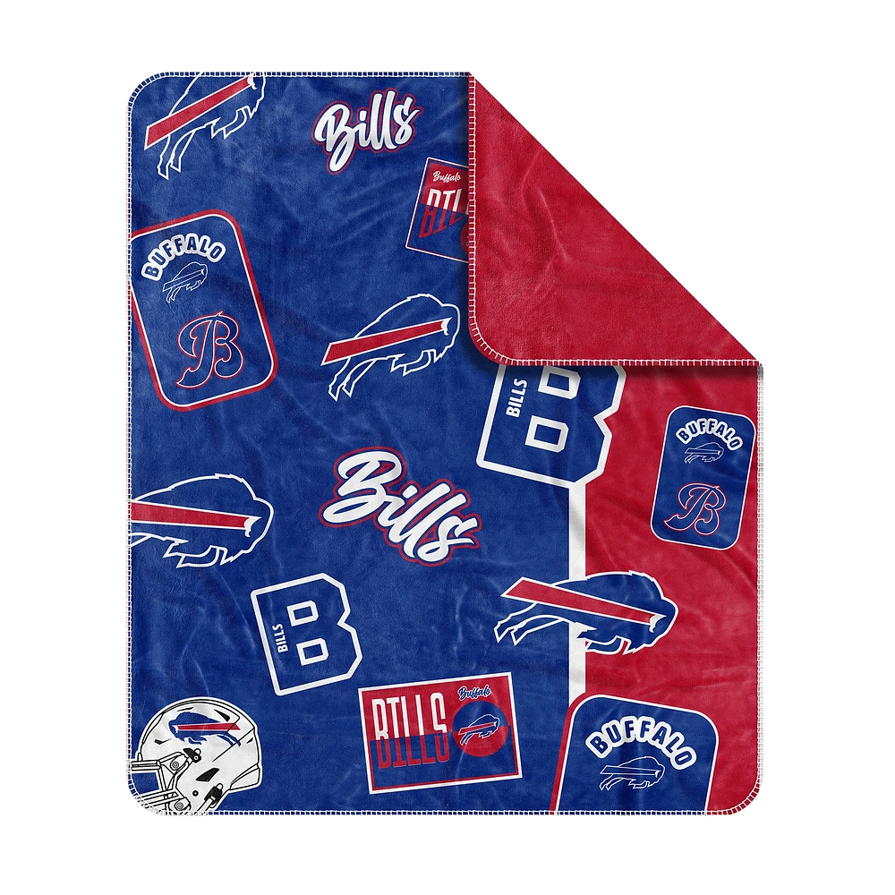 Buffalo Bills 50” x 60” Dream Weave Throw Blanket
