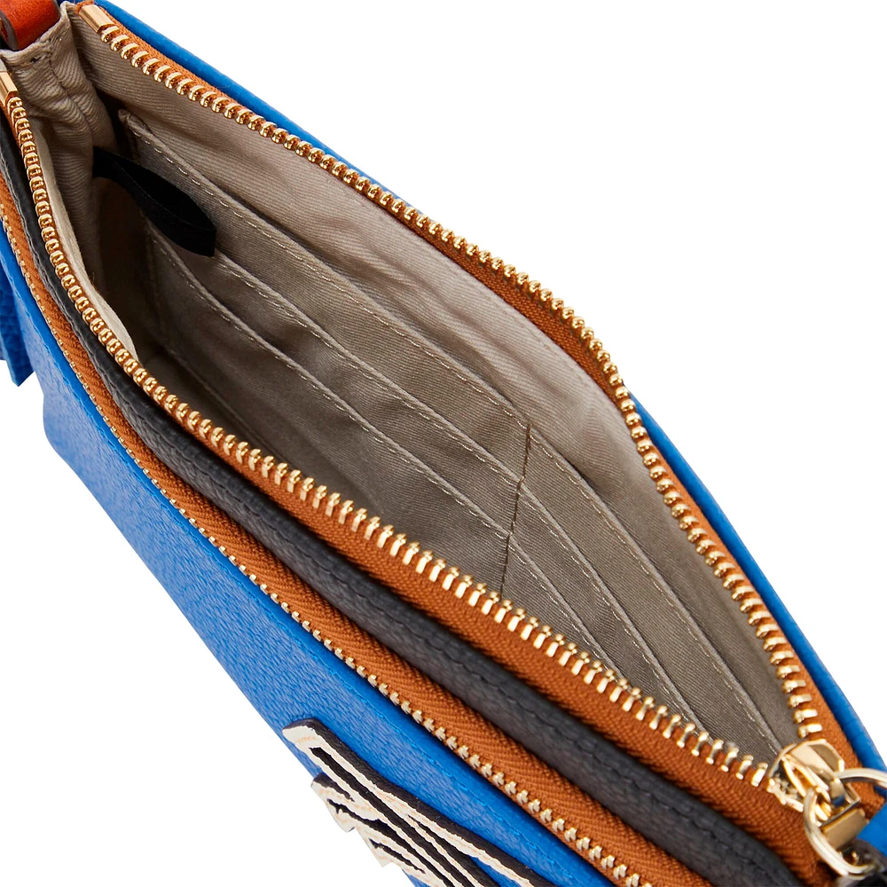 Dooney & Bourke Buffalo Bills Infield Double-Zip Wristlet
