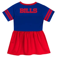 Girls Preschool Royal Buffalo Bills Stadium Lights Fashion Jersey Dress