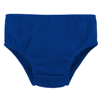 Girls Toddler Royal Buffalo Bills Spirit Cheer Two-Piece Cheerleader Set with Bloomers