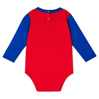 Infant Buffalo Bills Double Up Long Sleeve Bodysuit and Pants Set