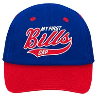 Infant Royal/Red Buffalo Bills My First Tail Sweep Slouch Flex Hat