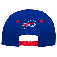 Infant Royal/Red Buffalo Bills My First Tail Sweep Slouch Flex Hat