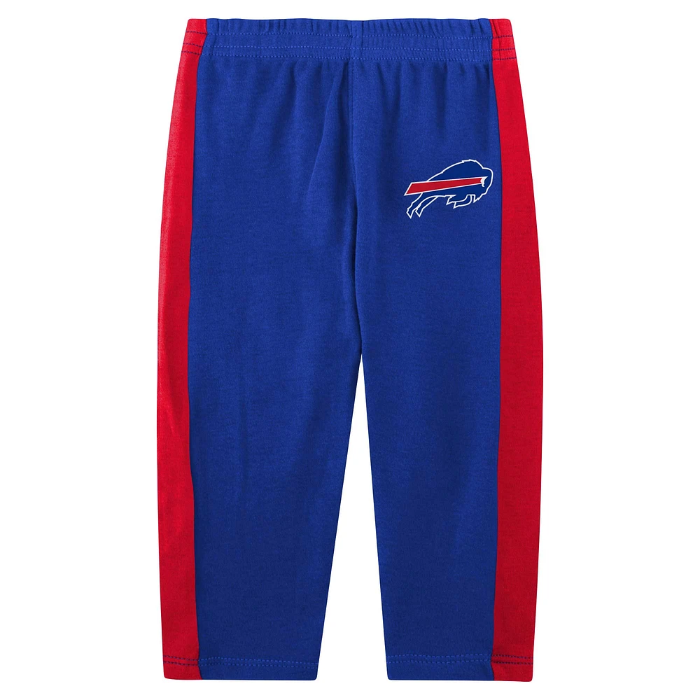 Infant Royal Buffalo Bills Rookie of the Year Long Sleeve Bodysuit & Pants Set
