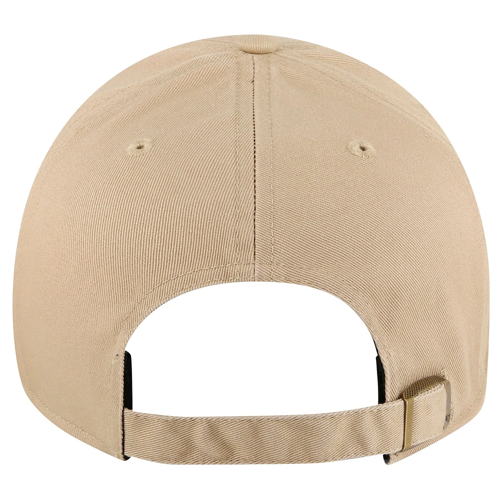 Men's '47 Khaki Buffalo Bills Powell MVP Adjustable Hat