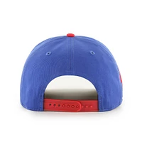 Men's '47 Royal/Red Buffalo Bills Crosstown Two-Tone Hitch Adjustable Hat
