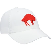 Men's '47 White Buffalo Bills Clean Up Legacy Adjustable Hat