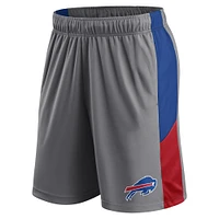 Men's Fanatics Gray Buffalo Bills Logo Shorts