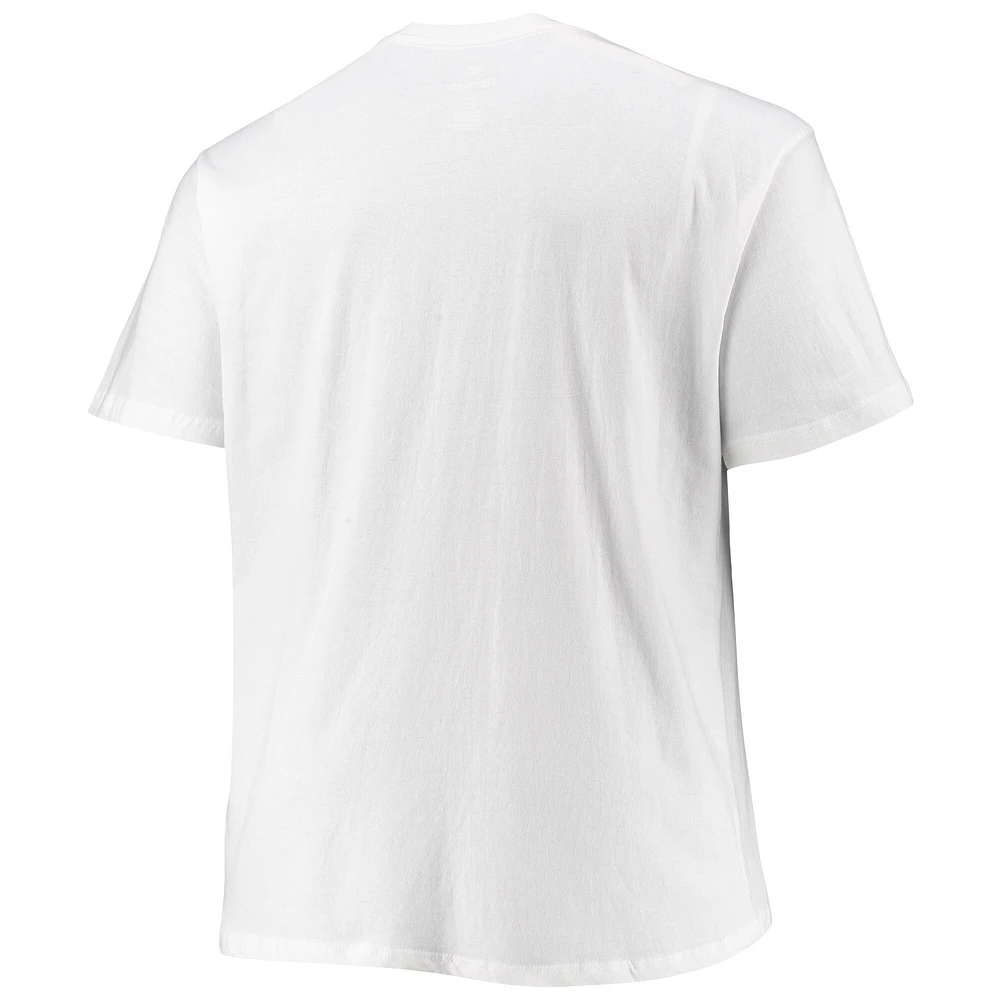 Men's Fanatics White Buffalo Bills Big & Tall City Pride T-Shirt