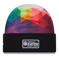 Men's New Era  Black Buffalo Bills 2023 NFL Crucial Catch Cuffed Knit Hat