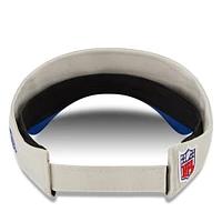 Visière ajustable pour homme New Era Crème/Royal Buffalo Bills 2023 Sideline Historic