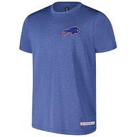 Men's New Era Heather Royal Buffalo Bills 2024 NFL Training Camp T-Shirt