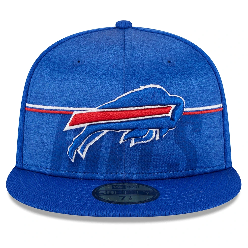 Men's New Era Royal Buffalo Bills 2023 NFL Training Camp 59FIFTY Fitted Hat