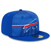 Men's New Era Royal Buffalo Bills 2023 NFL Training Camp 59FIFTY Fitted Hat