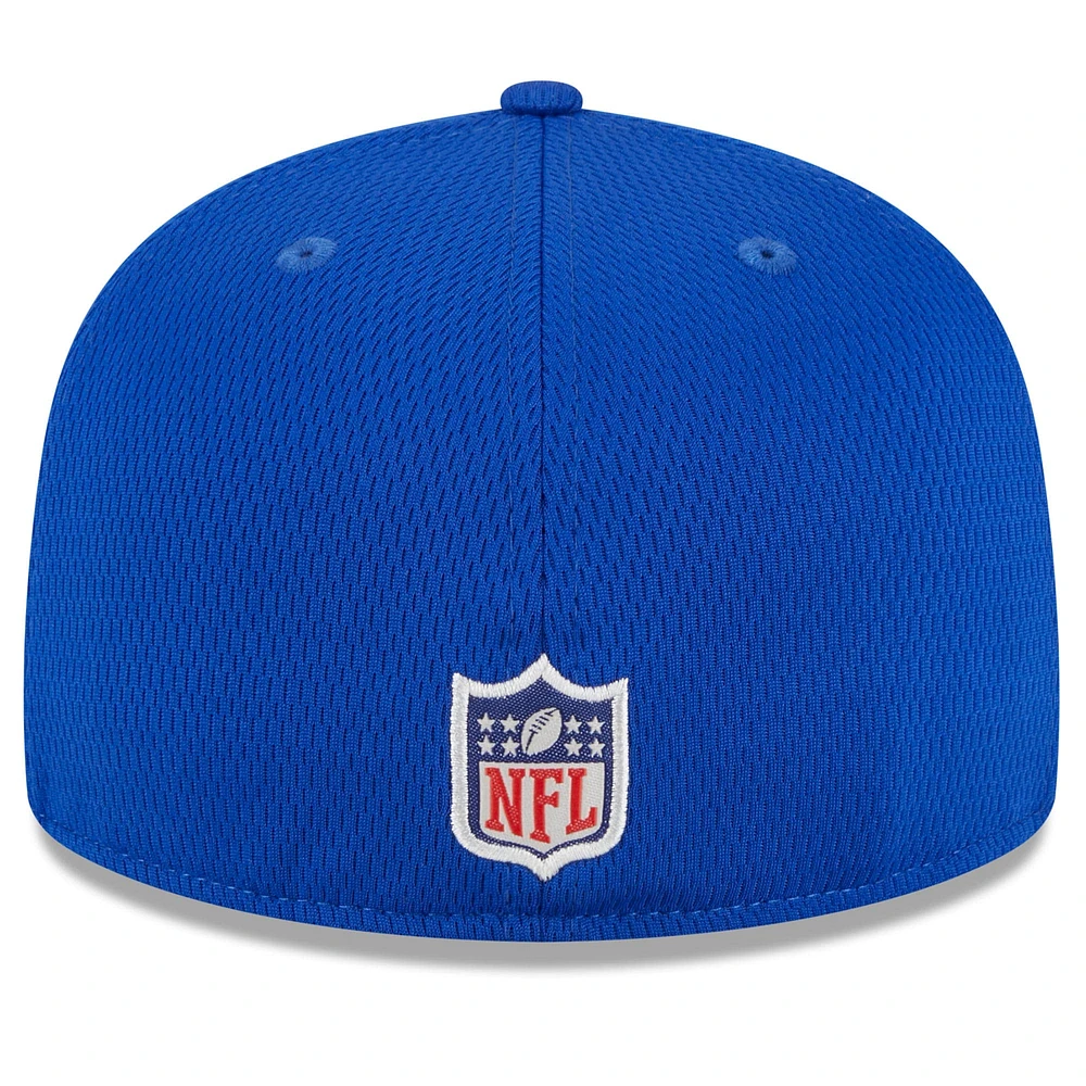 Men's New Era Royal Buffalo Bills 2023 NFL Training Camp 59FIFTY Fitted Hat