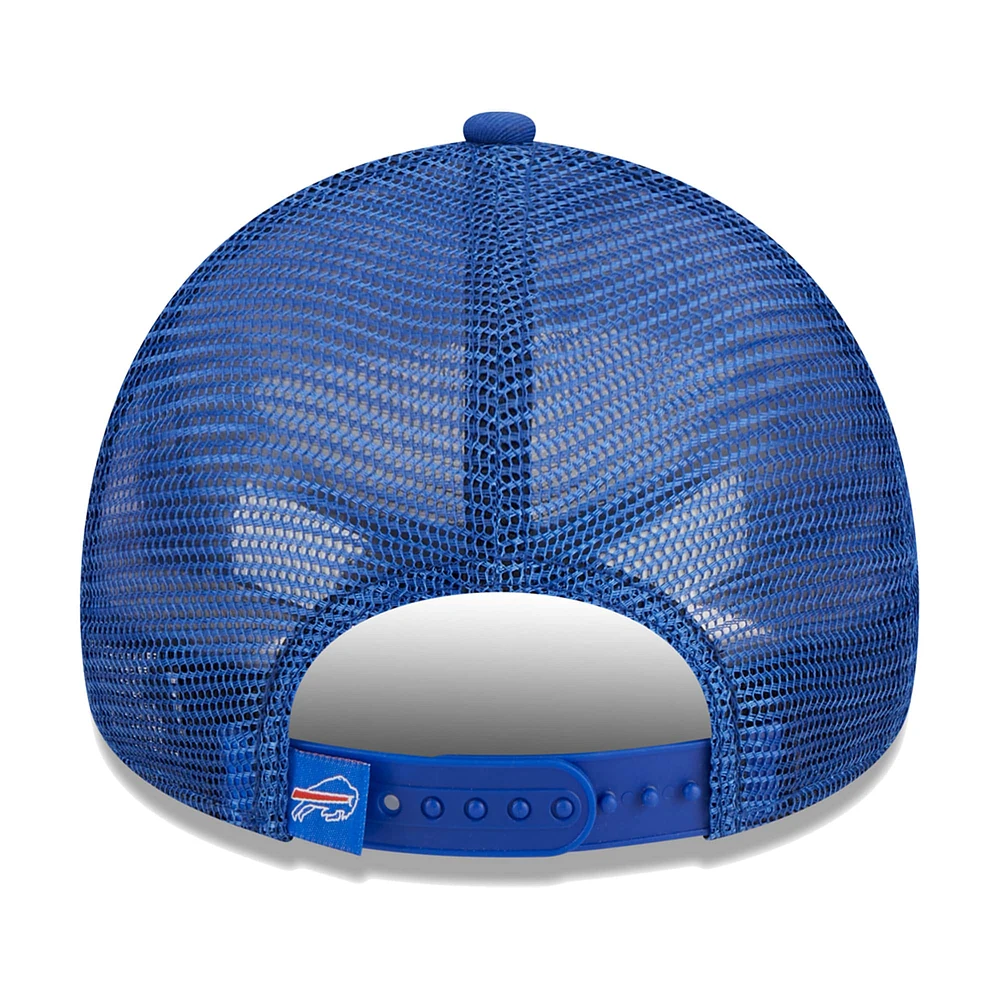 Men's New Era Royal Buffalo Bills Caliber Trucker 9FORTY Adjustable Hat