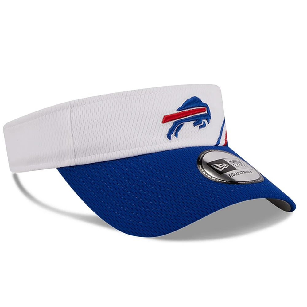 Visière latérale réglable New Era Buffalo Bills 2023 pour homme, blanc/royal