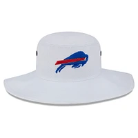 Casquette bob Panama Buffalo Bills 2023 NFL Training Camp New Era pour homme, blanche