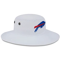 Casquette bob Panama Buffalo Bills 2023 NFL Training Camp New Era pour homme, blanche