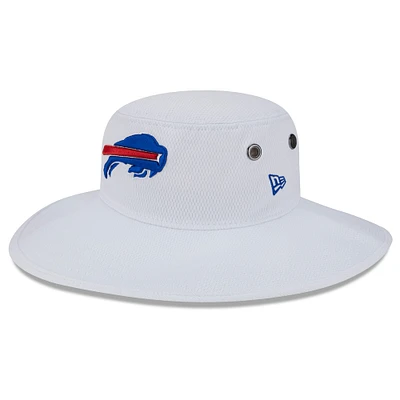 Casquette bob Panama Buffalo Bills 2023 NFL Training Camp New Era pour homme, blanche