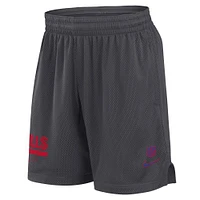 Men's Nike Anthracite Buffalo Bills 2024 Sideline Performance Mesh Shorts