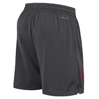 Men's Nike Anthracite Buffalo Bills 2024 Sideline Performance Mesh Shorts