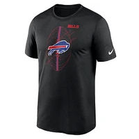 Men's Nike  Black Buffalo Bills Legend Icon Performance T-Shirt