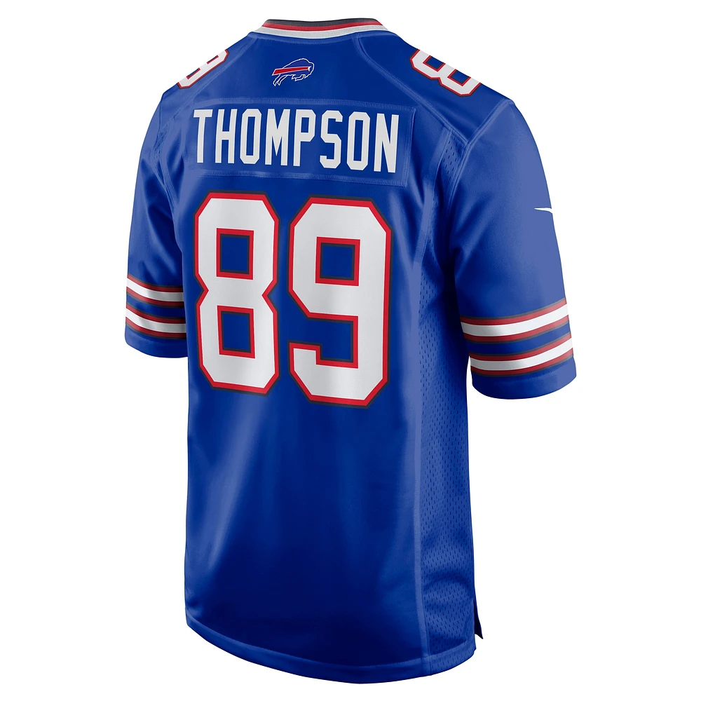 Men's Nike Bryan Thompson Royal Buffalo Bills Team Game Jersey