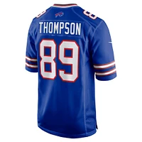 Men's Nike Bryan Thompson Royal Buffalo Bills Team Game Jersey