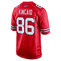 Men's Nike Dalton Kincaid Red Buffalo Bills Alternate Game Jersey