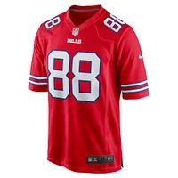 Men's Nike Dawson Knox Red Buffalo Bills Alternate Game Jersey