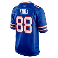 Men's Nike Dawson Knox Royal Buffalo Bills Game - Jersey
