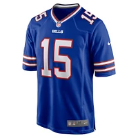 Men's Nike Deon Cain  Royal Buffalo Bills Game Jersey