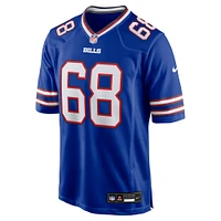 Men's Nike Joe DeLamielleure Royal Buffalo Bills Game Retired Player Jersey