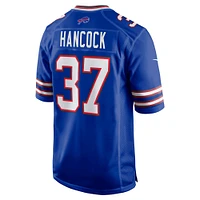 Men's Nike Jordan Hancock  Royal Buffalo Bills Team Game Jersey